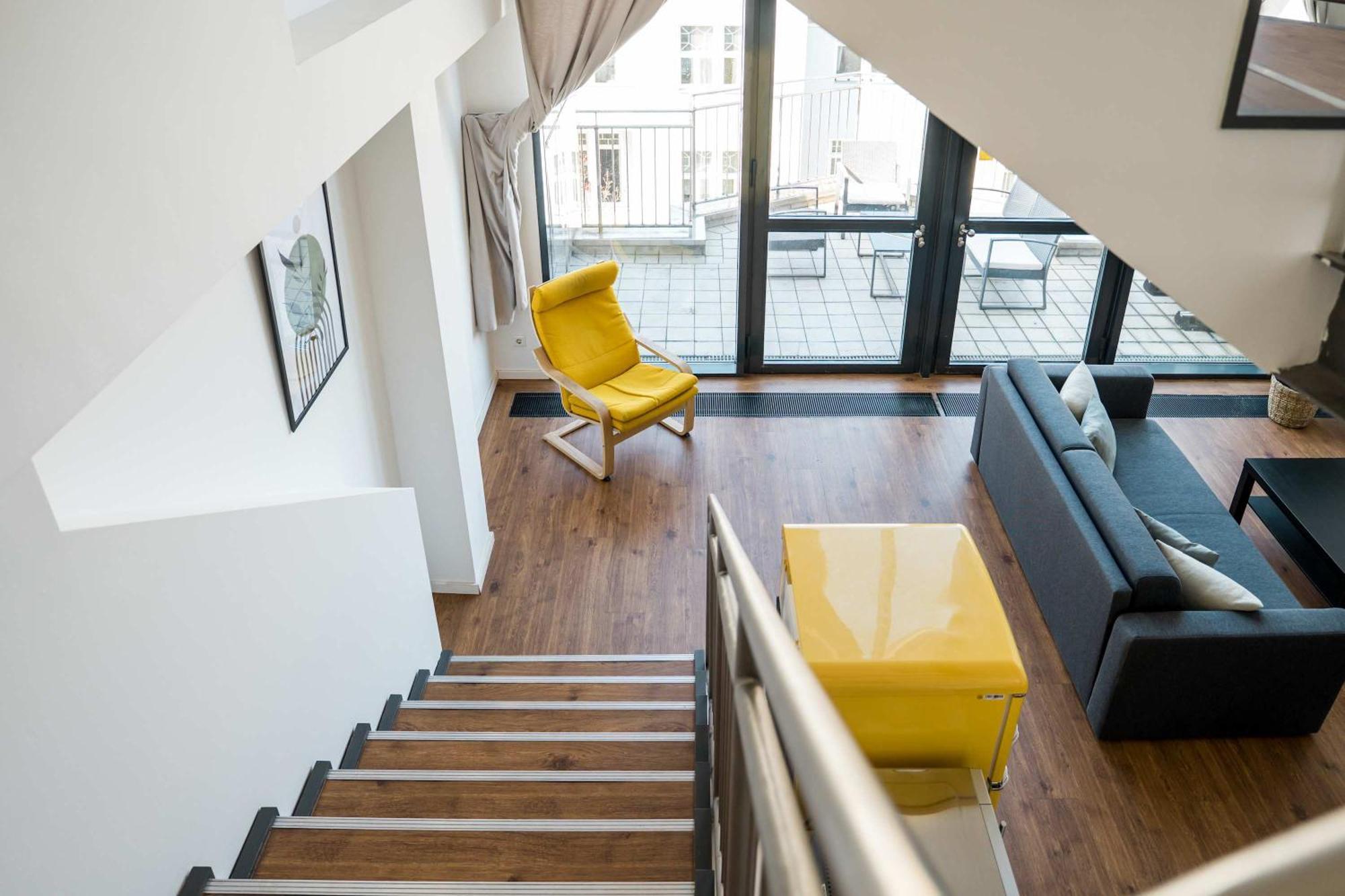 Fantastic Loft With Balcony Appartement Berlijn Buitenkant foto